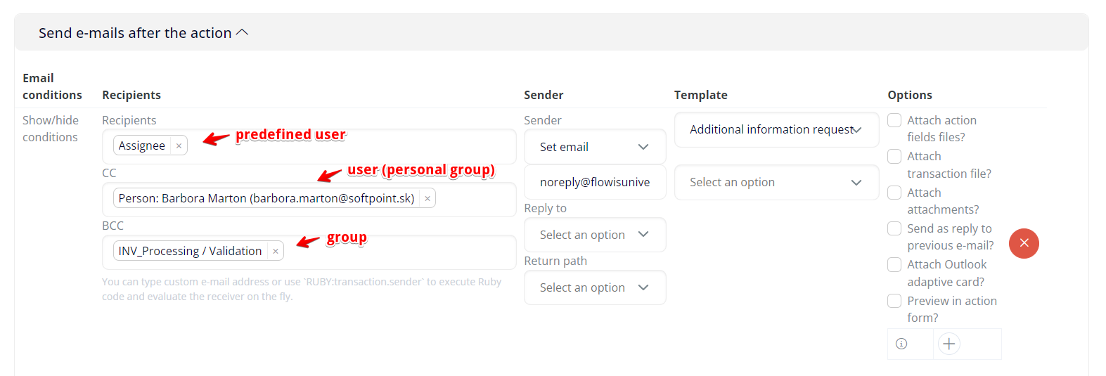 Workflows 5 - Sending E-mails after the Workflow is Executed | Flowis