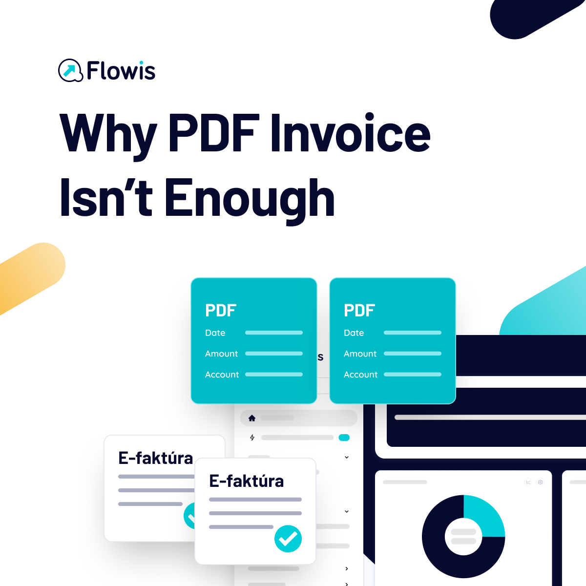 E-invoicing: Why pdf is not enough