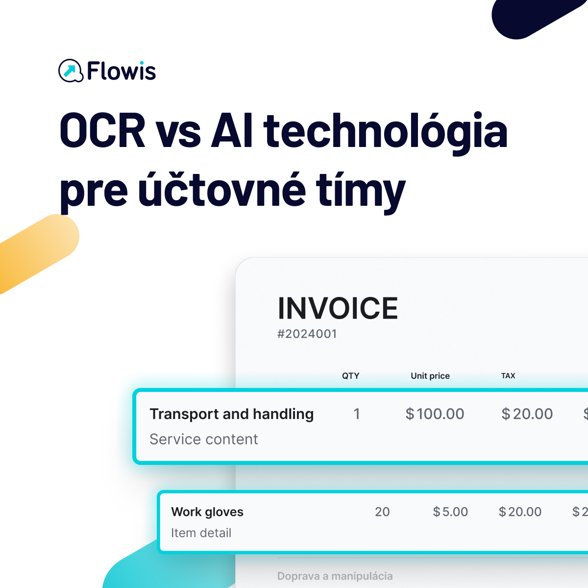OCR vs AI pre účtovné tímy